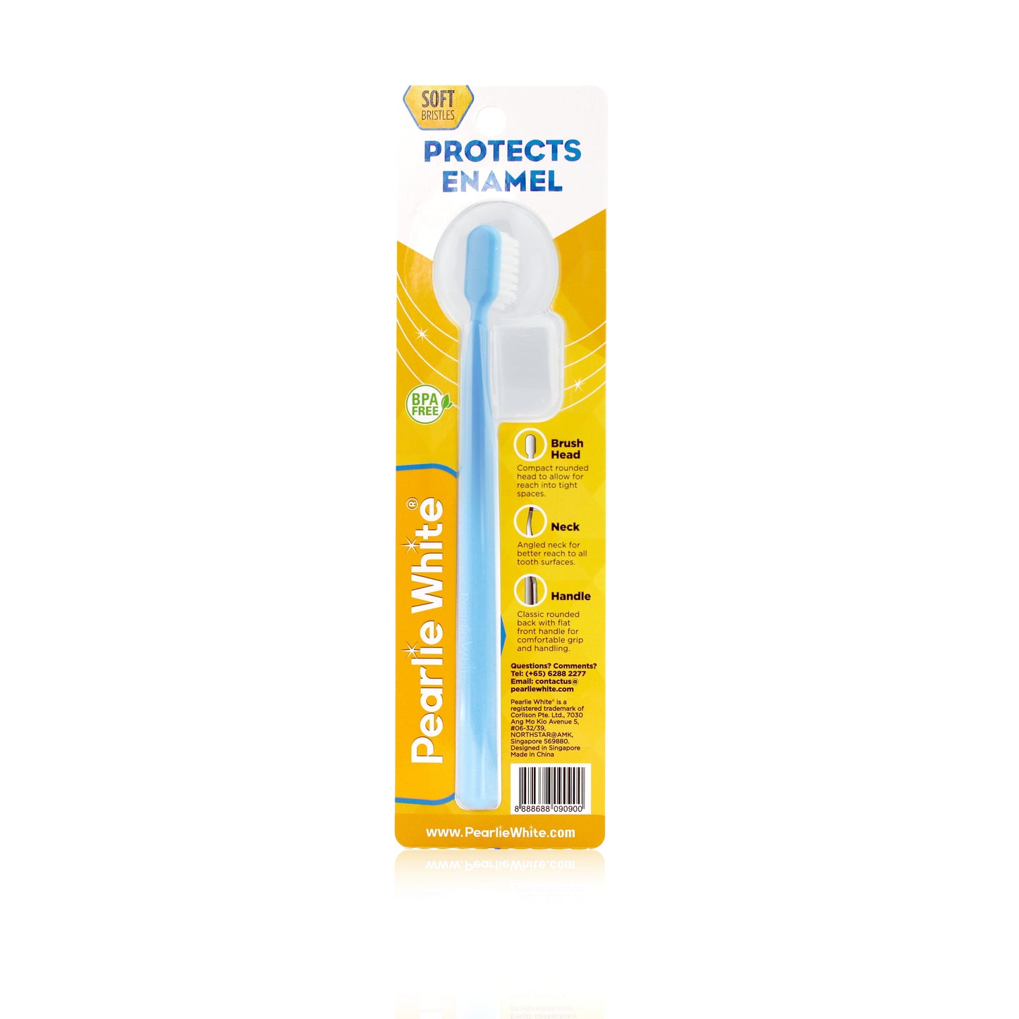 BrushCare Enamel Protect Adult Soft Toothbrush Triple Pack