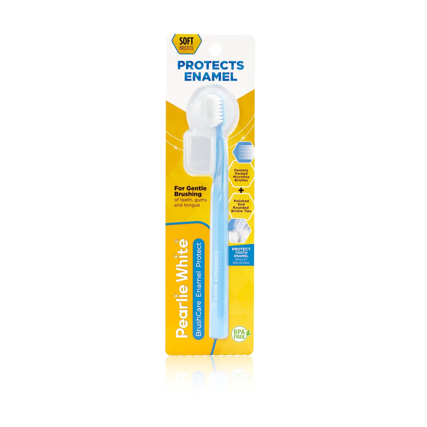 BrushCare Enamel Protect Adult Soft Toothbrush Triple Pack