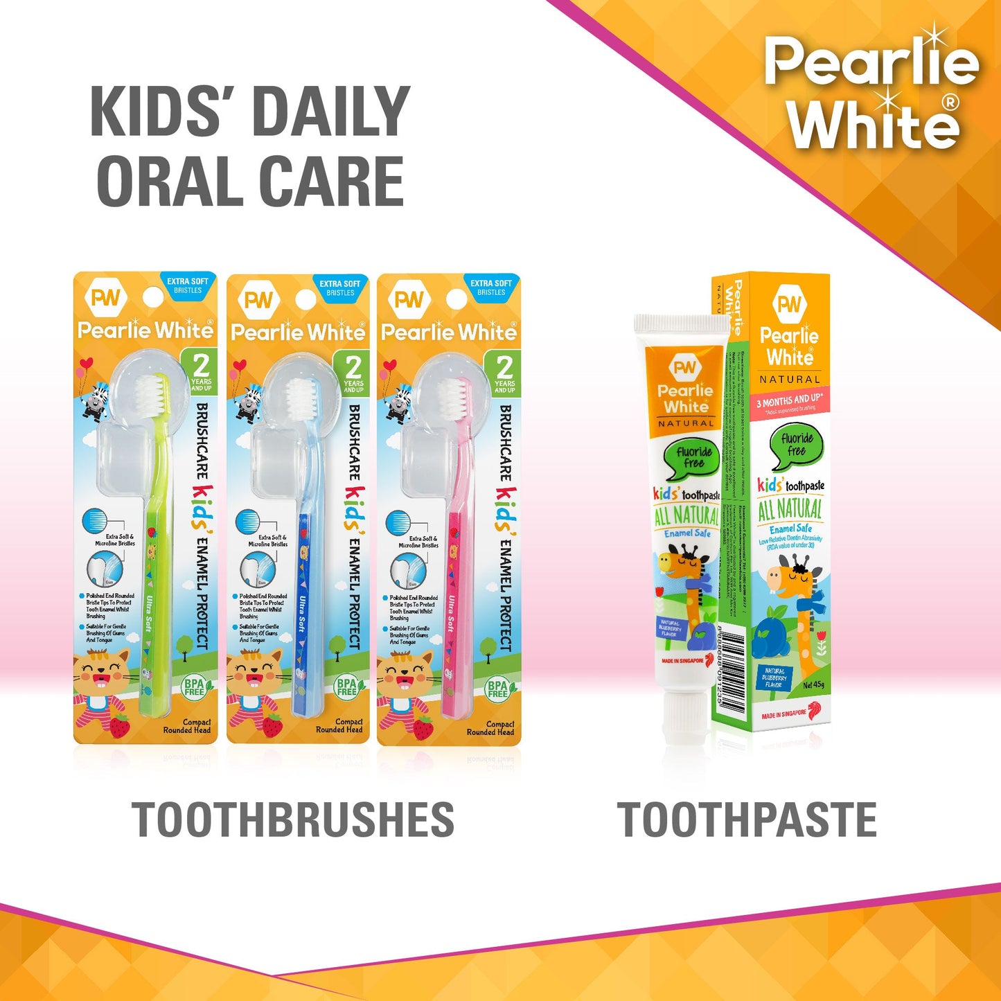 BrushCare Kids Enamel Protect Extra Soft Toothbrush