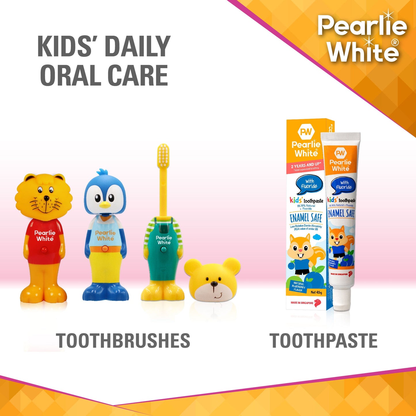 BrushCare Kids Pop-Up Extra Soft Toothbrush