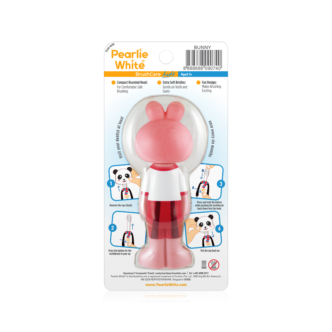 BrushCare Kids Pop-Up Extra Soft Toothbrush