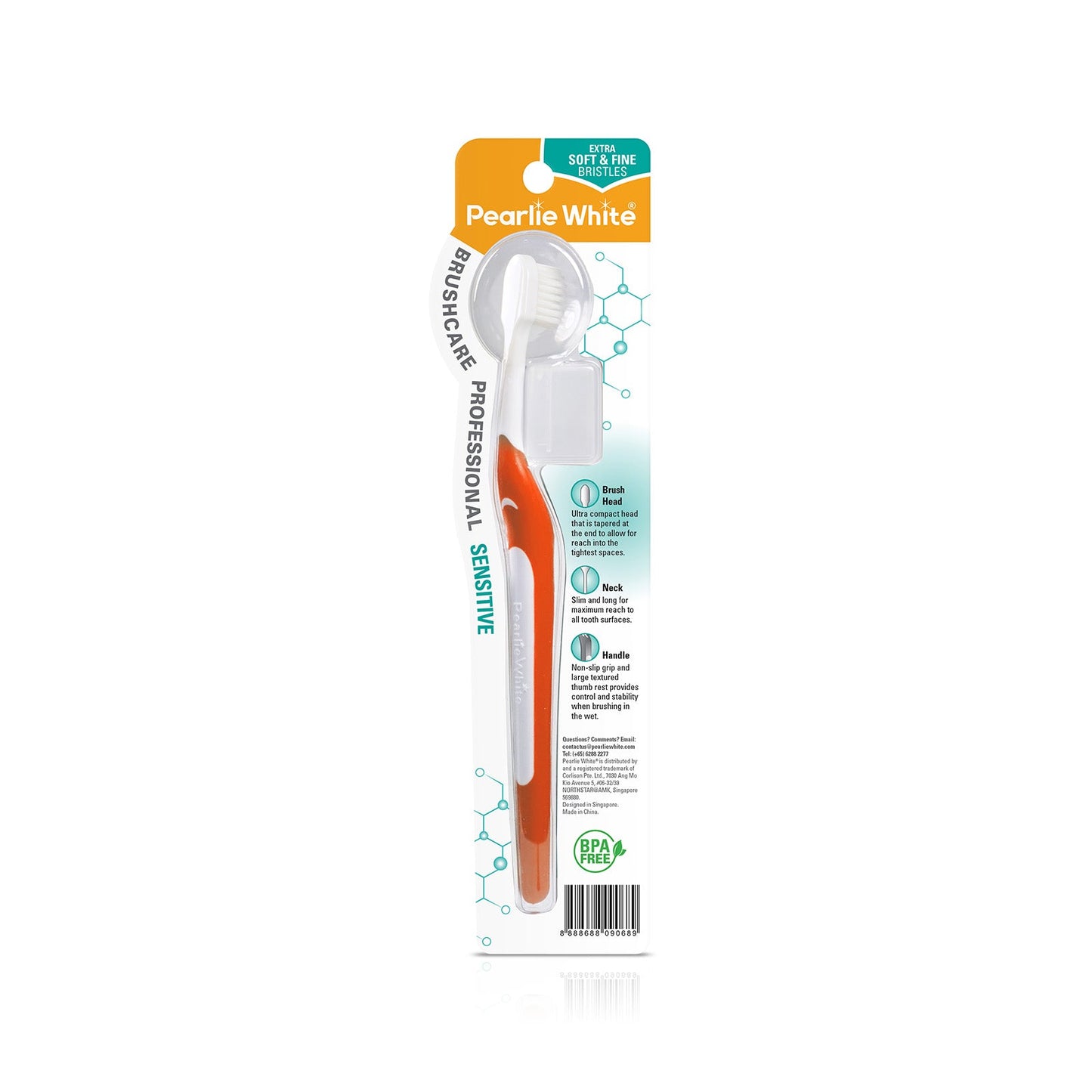 BrushCare Professional Sensitive Extra Soft Toothbrush