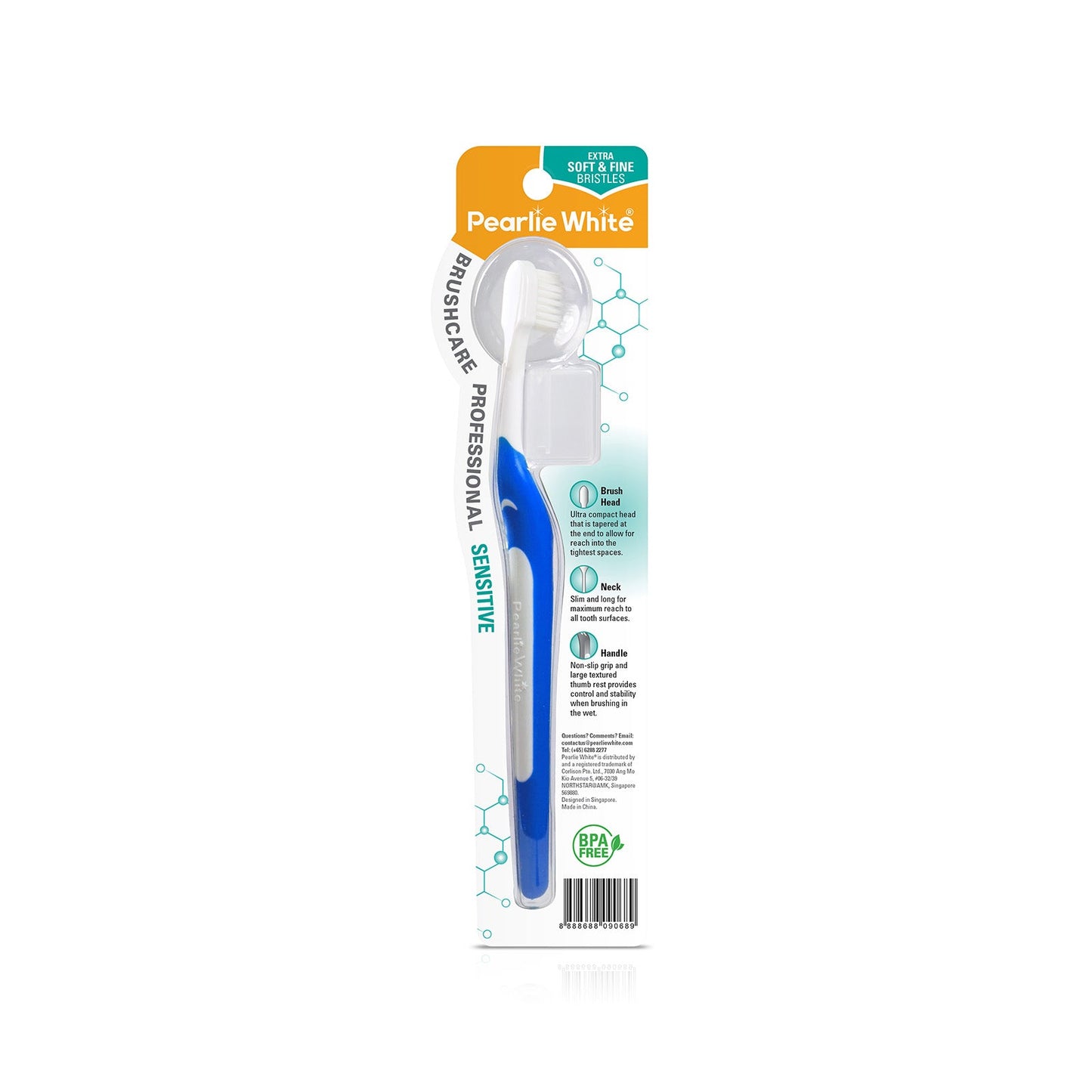 BrushCare Professional Sensitive Extra Soft Toothbrush