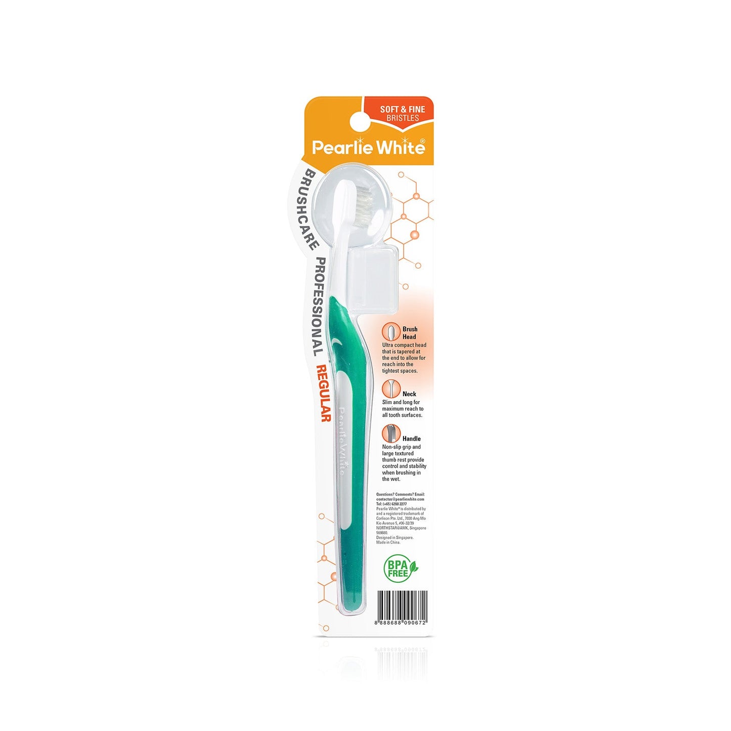 BrushCare Professional Regular Soft Toothbrush